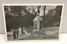 War Memorial Grove Park Weston-Super-Mare England Postcard Vintage Unposted picture