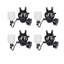 Gas Mask CBRN NBC Filter (4 Pack Combo) Tactical Respirator Mask/MILITARY GRA... picture