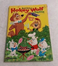RARE 1962 HANNA BARBERA HOKEY WOLF AND DING-A-LING COLORING BOOK Vtg CARTOON picture