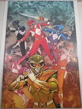 🔴🔥 MIGHTY MORPHIN POWER RANGERS #25 C2E2 RETAILER SUMMIT LAMING VIRGIN VARIANT picture