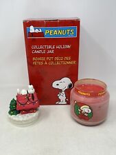Peanuts Collectible Holiday Candle Jar 