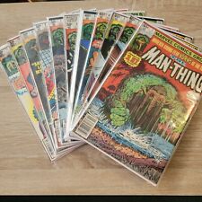 #1-11 MAN-THING VOL. 2 FULL COMPLETE RUN ALL NEWSSTAND Marvel Comics VF to NM picture