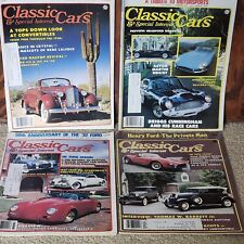 1982 Classic Cars & Special Interest Auto Magazines Lot Set Of 4 See Pictures picture