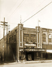 1918 Cozy Theater, Junction City, Kansas Vintage Old Photo 8.5