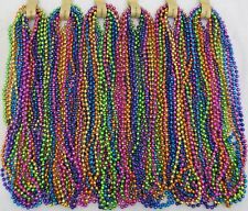 Mardi Gras Beads Bright Neon Disco 6 Dozen 33