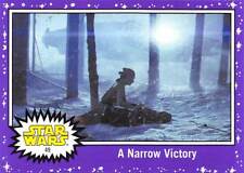 2017 Topps Star Wars Journey To The Last Jedi Purple #49 A Narrow Victory Rey picture