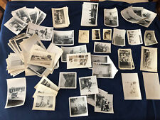 Vintage Black & White Photograph Lot Ruffled Edges See pics Good Condition picture