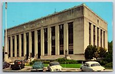 United States Post Office 1969 Meridian Mississippi MS CURT TEICH Postcard picture