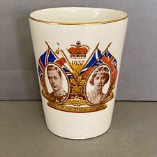John Maddock & Sons Ltd George VI 1937 Coronation Beaker Cup Royal Ivory England picture
