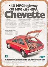 METAL SIGN - 1976 Chevy Chevette Chevy's New Kind of American Car Vintage Ad picture