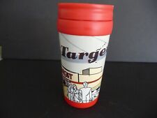 RARE Vintage Target Insulated Cup Full wrap ad tumbler in Mint Condition picture