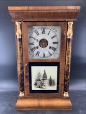 Antique Seth Thomas Mantle Chime 30hr Clock Weighted Wind Up Movement 1875~ 1885 picture