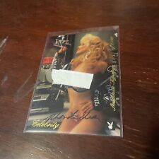 Playboy Centerfold Coll. Cards October Set RHONDA SHEAR AUTOGRAPH CARD #439/1500 picture
