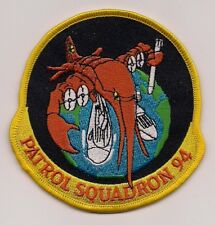USN VP-94 CRAWFISHERS patch NAVAL AIR RESERVE MARITIME PATROL SQUADRON picture