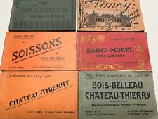 Early 1900s Post Card Booklet Lot French WW1 128 Cards picture