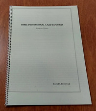 Three Professional Card Routines: Lecture Notes; Benatar, Rafael - Magic  picture