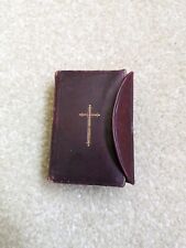ANTIQUE MINIATURE BIBLE GIFTED JANUARY 3, 1903, VERY SPECIAL PIECE RARE FIND picture
