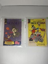 VINTAGE Whitman Walt Disney SCAMP Is. 24 1975 BronzeAge And Uncle Scrooge Safari picture