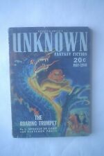 UNKNOWN May 1940 CARTIER 9-p, BRILLIANT cvrs, SHARP. WILLY LEY, LESTER del REY picture
