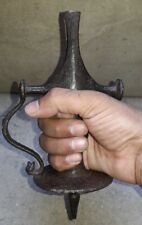 OLD COLLECTIBLE HANDMADE HANDCRAFTED IRON HANDLE picture