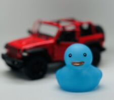 Rubber Duck Dash Ornament, Collectible, Duck Duck Jeep, Deep Blue Sparkly Duck picture