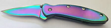 Kershaw 1600VIB-X Chive Rainbow Speedsafe AO knife, blems, USA picture