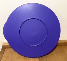 Tupperware Impressions 8.5” Blue 3094 Replacement Seal Lid ONLY picture