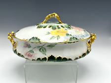 Limoges Haviland CH Field GDA France Casserole Covered Dish Chrysanthemum Design picture