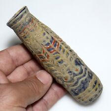 Ancient Phoenician colored long bottle circa 1000-700 B.C picture
