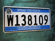 Vintage Winnebago Industries Itasca Travelers RVs Owners Exclusive License Plate picture