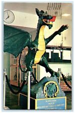 1970 Green Dragon Symbol Army Chemical Center Fort McClellan Alabama AL Postcard picture