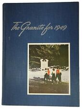 Original 1949 University New Hampshire Yearbook 