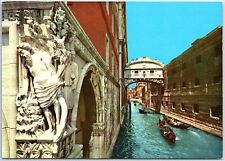 CONTINENTAL SIZE POSTCARD SIGHTS SCENES & CULTURE OF VENICE ITALY 1960s-80s #5 picture