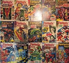 Fantastic Four Silver Age Lot (16) 53-96* Many 1st App 1965 Jack Kirby Mid Grade picture