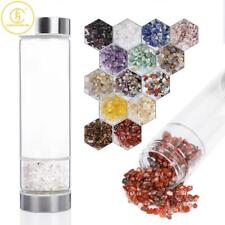 550ml Big Diameter Crystal Elixir Bottles Multicolor Crystal Water Bottle,healin picture