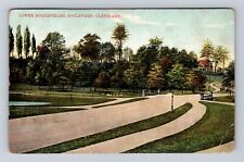 Cleveland OH-Ohio, Lower Rockefeller Boulevard, Antique, Vintage c1907 Postcard picture