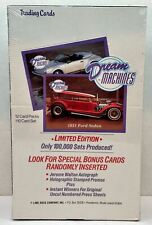 1991 Dream Machines Trading Card Box 36 Packs Factory Sealed Lime Rock picture