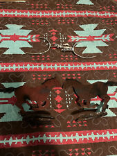 Lot of 2 Diamond Pony Running Horse Decoration & 2 Children Spurs picture