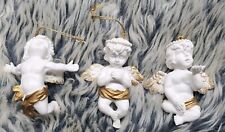 House of Lloyd Christmas Around the World 3 Heavenly Cherubs 1995  Ornaments Vtg picture