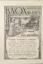 1905 Knox Waterless Cars & Waltham Orient Model de Luxe Art Print Advertisement  picture