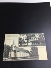 1909 Lake City, Minnesota Postcard - Lutheran Church and Parsonage 336 picture