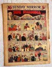 THE SUNDAY MIRROR SCARCE COMPLETE SUNDAY COMIC SECTION-SUPERMAN 21-3/24/1940 picture
