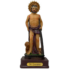 San Lazaro 5 Inch Finely Finished Resin Figurines N6726 Brand New picture