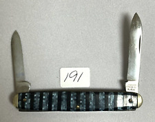 Vintage Syracuse Knife Co. USA Dual Blade Pocket Folding Knife (#191) picture