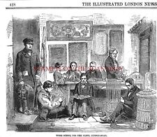 Work-School for the Blind, Euston Road : Small Original 1858 Print 701/09 picture