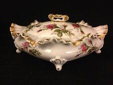 Beautiful Rhombus Floral Porcelain Foot Cover Basin picture