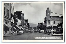 c1940 Main Street Looking South New Martinsville West Virginia Vintage Postcard picture