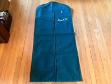 Vintage Marshall Field's Garment Bag with Matching Wooden Hanger 54