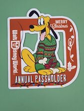 Disney passholder Magnet Pluto Christmas  picture