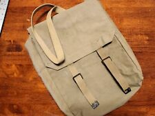 Vintage WW1 WW2 Era British Army Canvas Rucksack Backpack Field Military picture